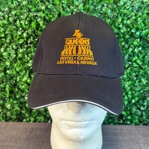 Four 4 Queens Las Vegas Hotel Casino Back Hat Cap Fremont St Downtown LV